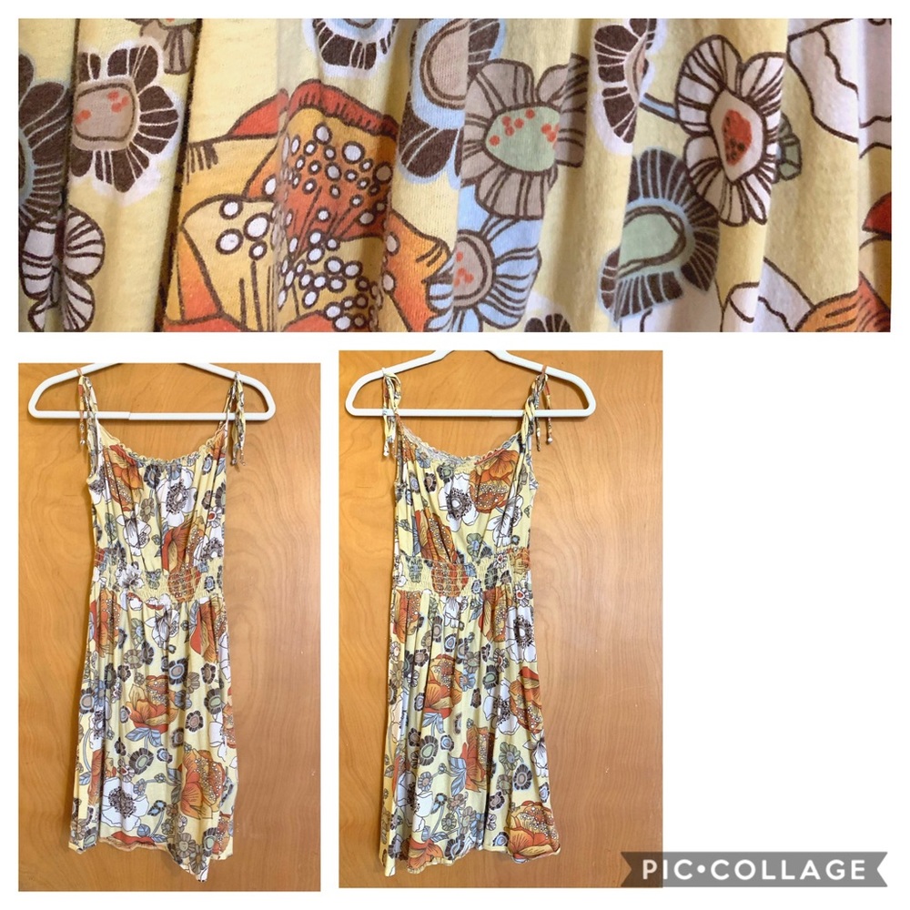 dELiA’s Impressionist Flower Sundress Mini EUC SP - Picture 5 of 10